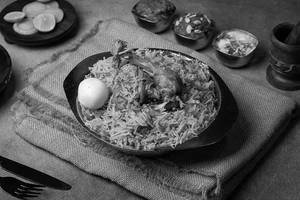 Fried Chicken Biryani [premium]