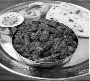 Bhindi Masala Thali
