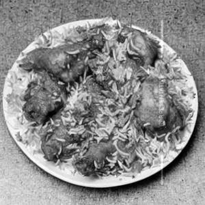 Fried Pie Chicken Biryani