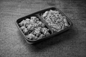 Bang Bang Chicken + Chicken Burnt Garlic Nood