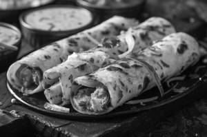 The bliss veggie delight wrap