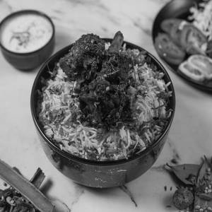 Mutton Dum Matka Biryani (4 Pcs)