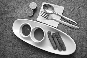Classic Pork Sausage Fry (3 Pcs)