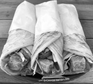The power paradise paneer Wrap