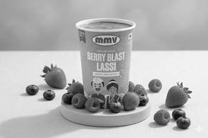Berry Blast Lassi (new): 200 Ml