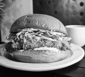 Arabian cheese burger