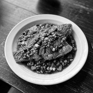 Pan-fried Fish In Black Bean Sauce