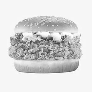 Hot and garlic burger