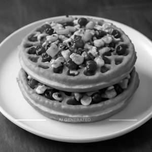 Dry Fruit Layer Waffle Cake [double]