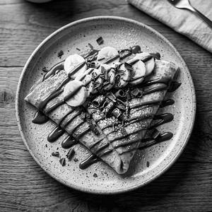 Choco Banana Nutella Crepe