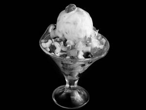 Fruit Salad With Ice Cream
