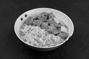 Chicken Pan Fried Noodles Bowl