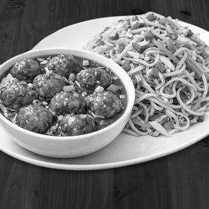 Veg Manchurian With Noodles Combo
