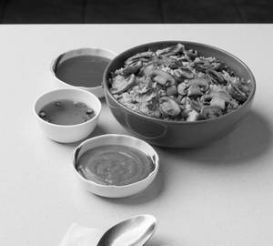 Chilli Garlic Mushroom Fried Rice