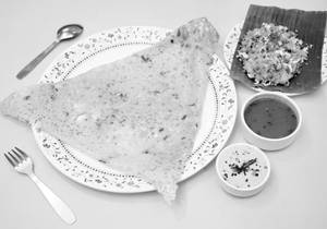 Rava Masala Dosa