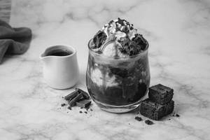 Brownie Affogato