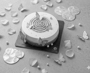 Butterfly Flutter Cake (500gm)