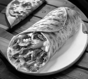 Tandoori Rumali Chicken Shawarma