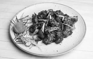 Chilli Mushroom Dry