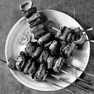 Achari mushroom tikka