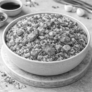 Burnt Garlic Fried Rice Chicken