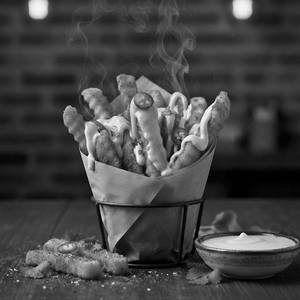 Cheesy Peri-peri Fries
