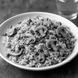 Mushroom Fried Rice
