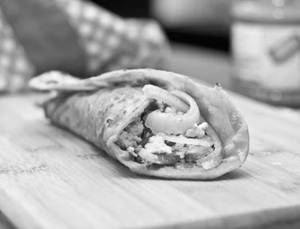 Egg Paneer Roll
