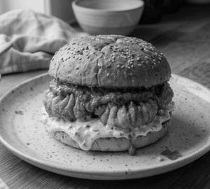 Cream cheese chicken momo bun