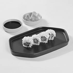 Asparagus Tempura Sushi Roll