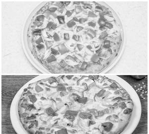2 combo mix veg pizza small