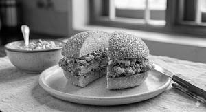 Crispy Fried Chicken Bun