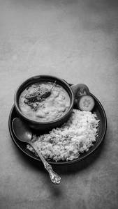 Urad Rajma Dal chawal
