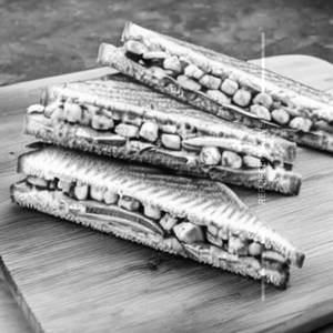 Paneer corn sandwich