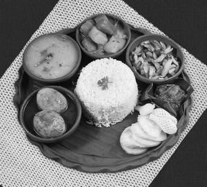 Egg Kasha Thali