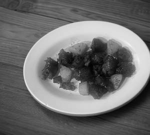 Pork Sausage Fry with Potato