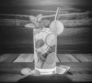 Blue Lagoon Mojito