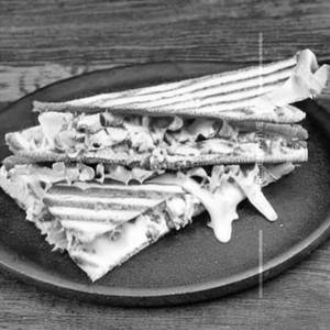Spl. chicken hot garlic shawarma sandwich