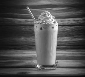 Mango ice cream shake