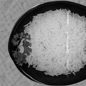 Plain steamed rice