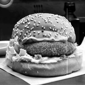 Spl. paneer thousand island shawarma burger