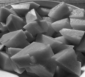 Watermelon with pappaya fruit bowl