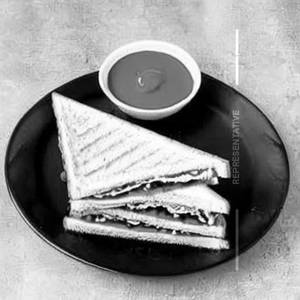 Paneer makhni double decker sandwich