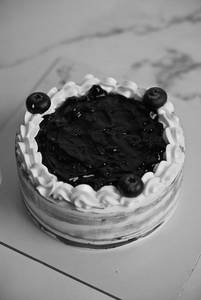 Vanilla Blueberry Cake