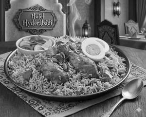 Hyderbadi Chicken Biryani ( 2 Pcs chicken )