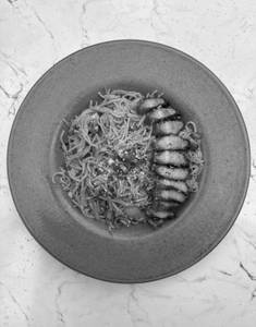Kimchi Fried Noodles (Pork)