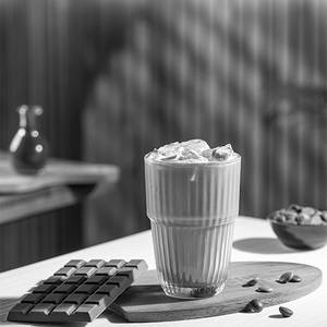 Coffee Belgian Chocolate Iced Latte