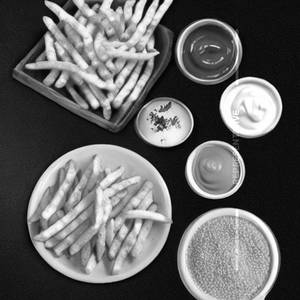 Classic schezwan fries