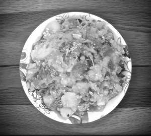 Aloo baigan chokha full