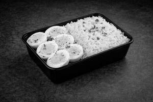 Egg Rice Bowl-(diet Food, No Masala)